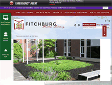 Tablet Screenshot of fitchburgpubliclibrary.org